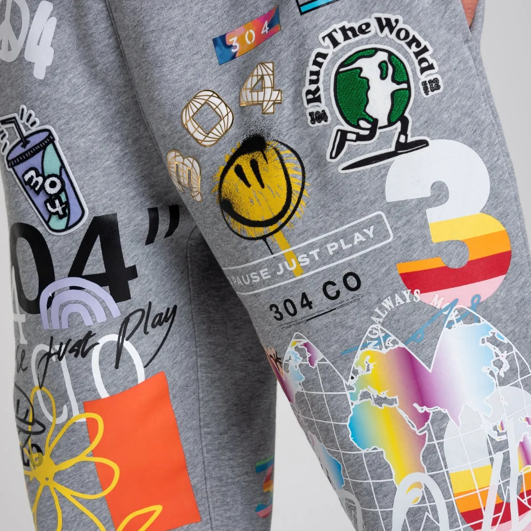 304 Mens Apex 2.0 Joggers Athletic Heather