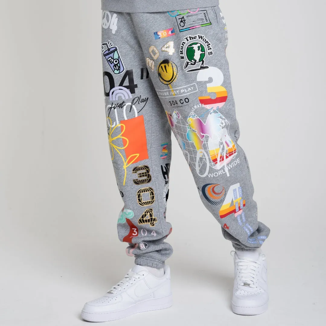 304 Mens Apex 2.0 Joggers Athletic Heather