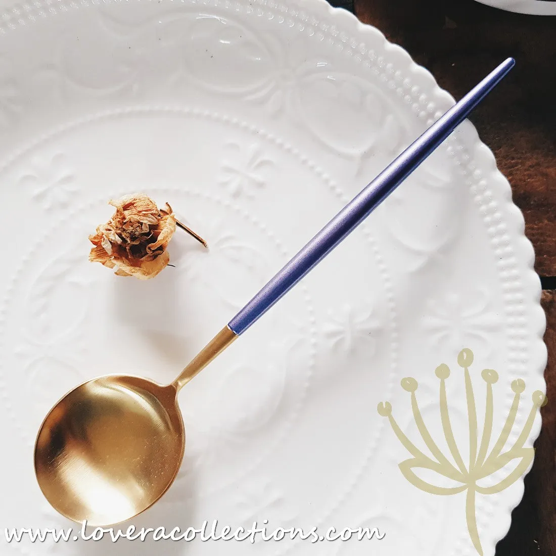 *70% CLEARANCE SALE* Lux Gold Purple Stainless Steel SS304 Cutlery