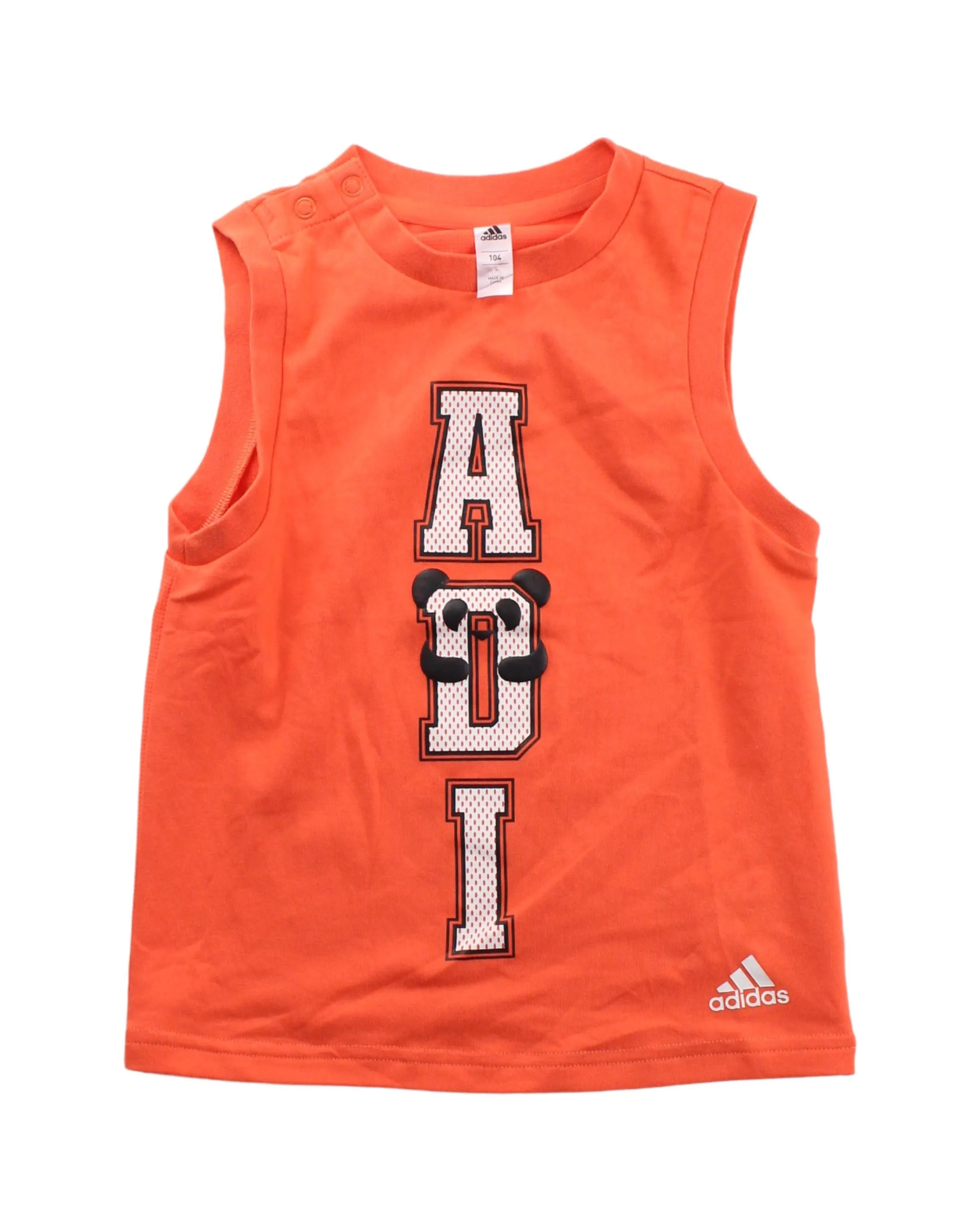 Adidas Sleeveless T-Shirt 3T - 4T
