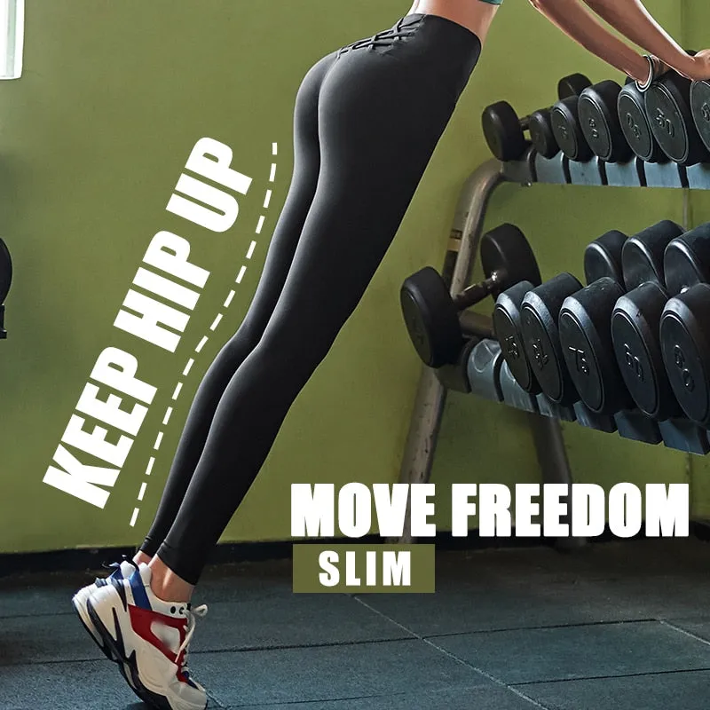 Ashore Shop High Waist Tummy Control Tights Leggins Women Seamless Sport Leggings For Fitness Sportswear Woman Gym Pants