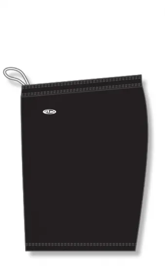 Athletic Knit (AK) BS1300Y-001 Youth Black Basketball Shorts