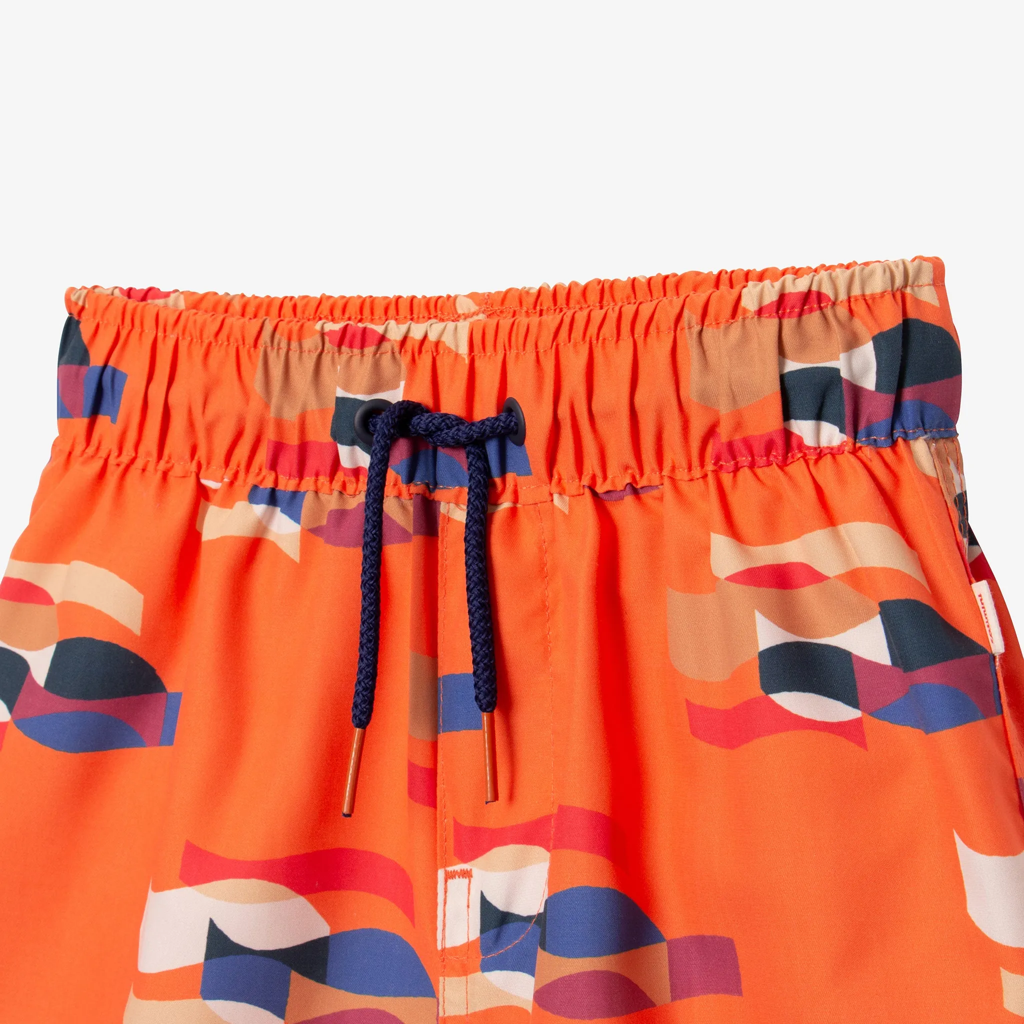 Boys' orange swim shorts