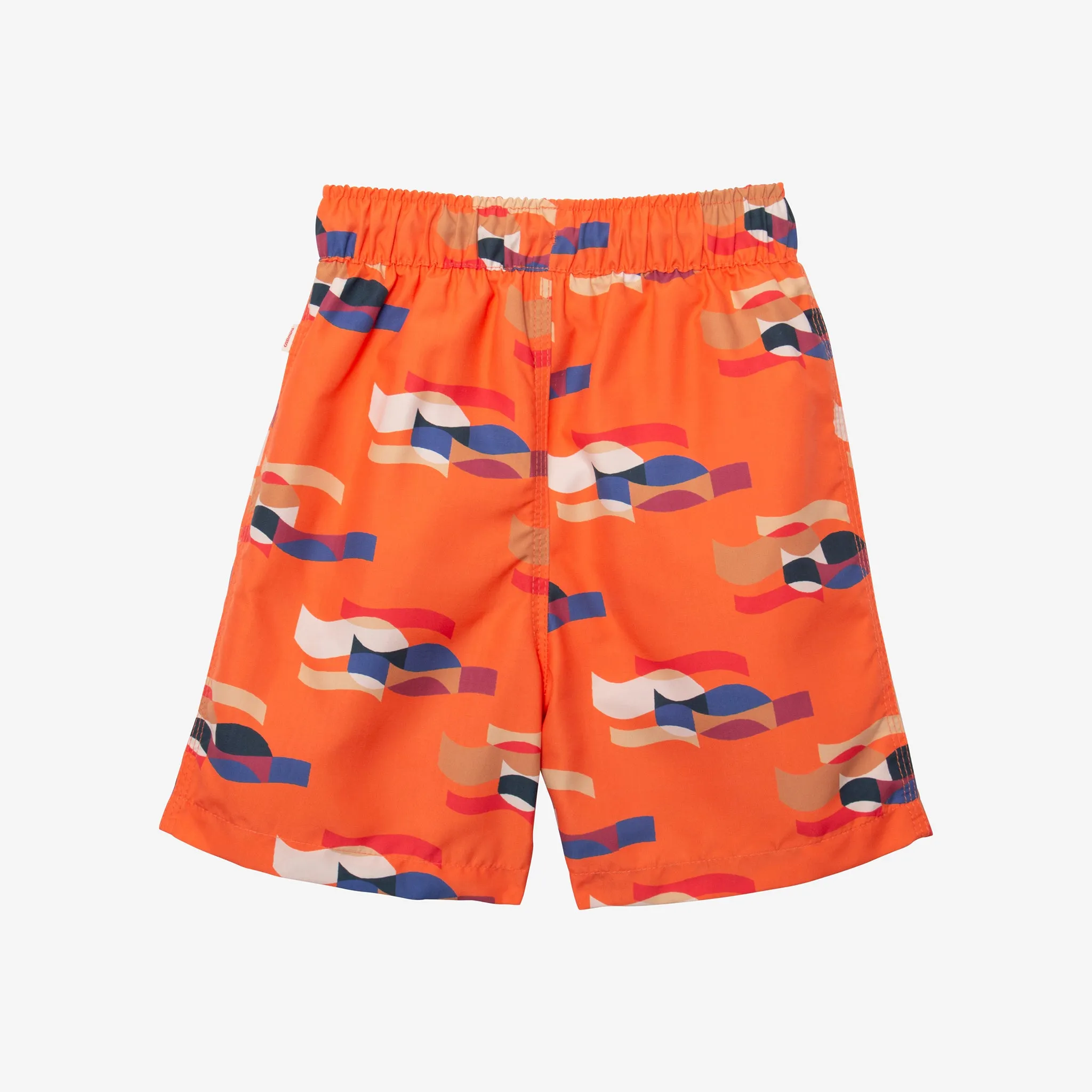 Boys' orange swim shorts