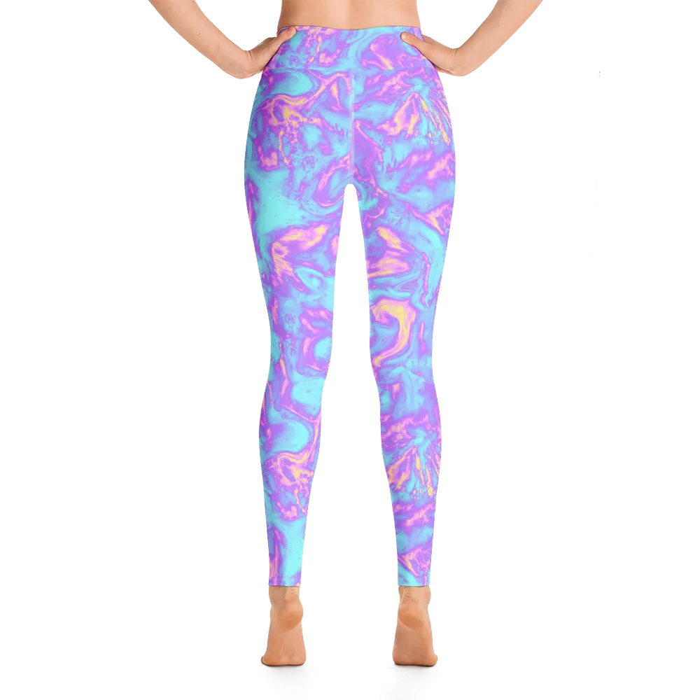 Bubble Gum Blaze Yoga Pants