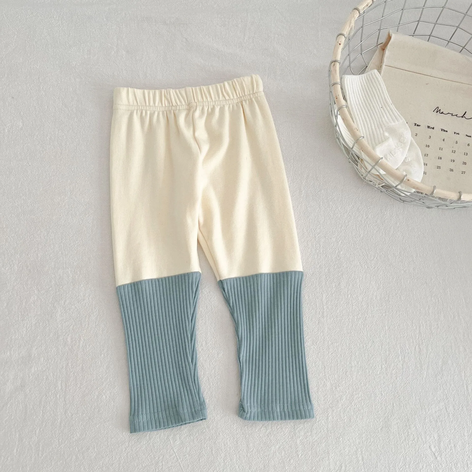 Candy Color Colorblock Leggings