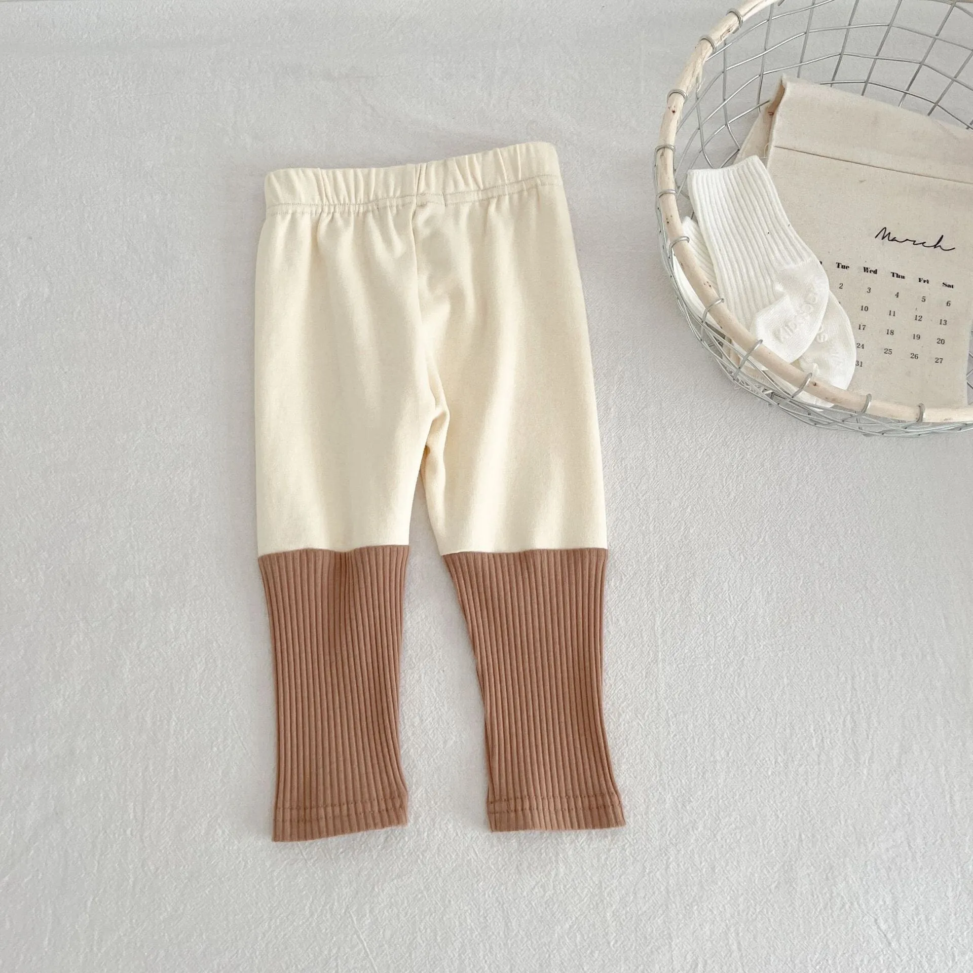 Candy Color Colorblock Leggings