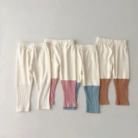 Candy Color Colorblock Leggings