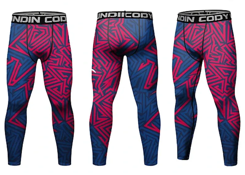 Cody Lundin - Flash - BJJ compression tights /rash guard / Spats /Pants
