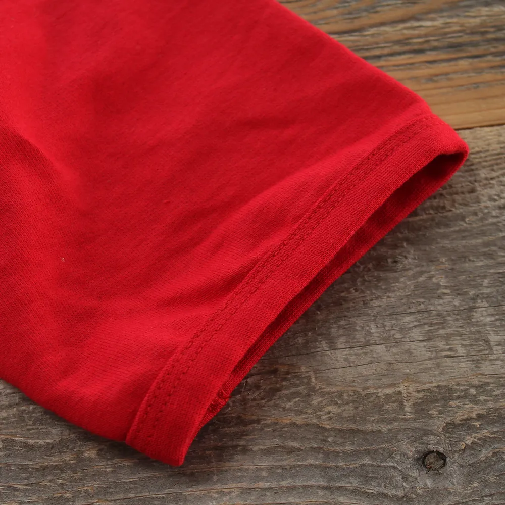 Drip Keys French Terry Raglan Red S/S