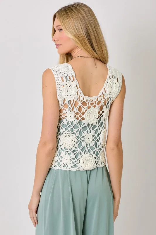 Elara Crochet Tank