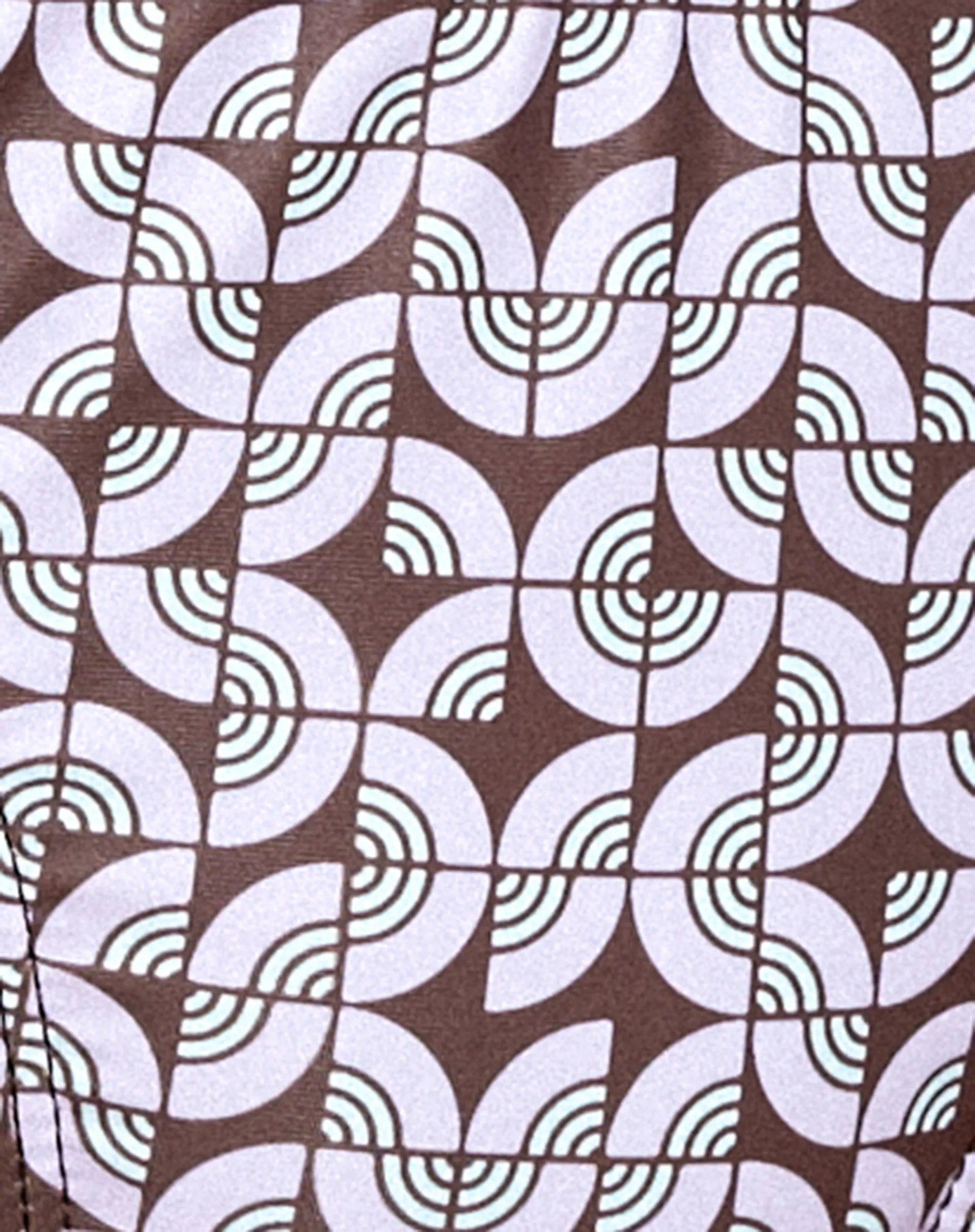 Farida Bikini Bottom in Retro Tile