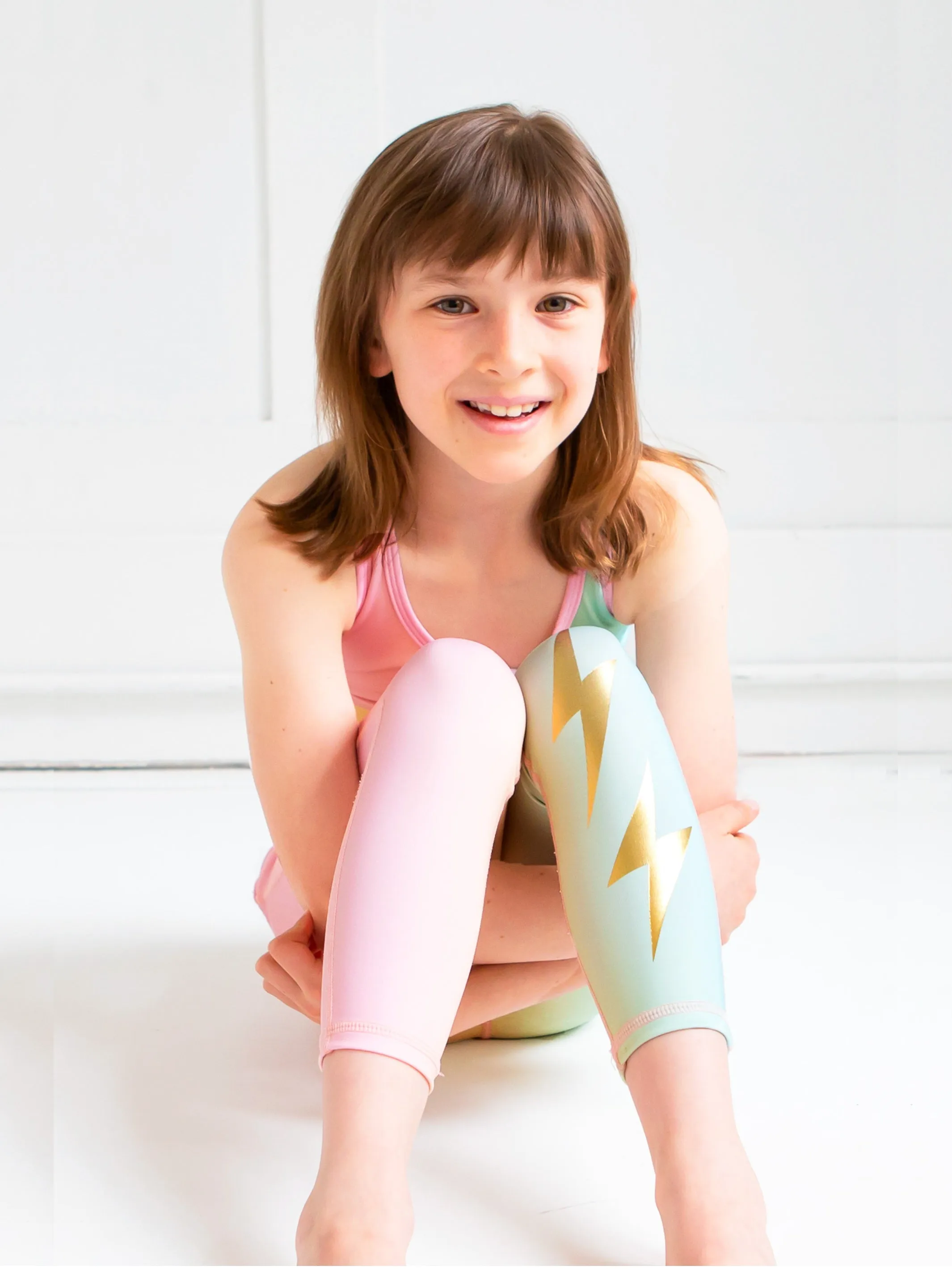 Fenna Pastel Activewear Capri Leggings