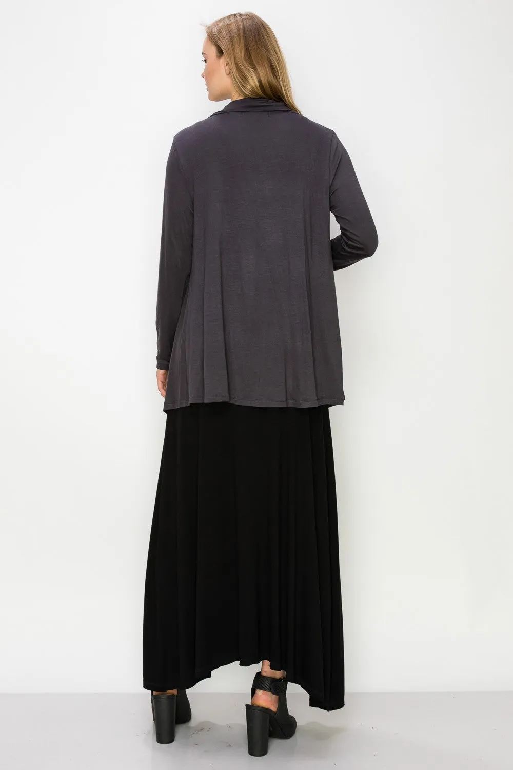 Flyaway Cardigan - Charcoal