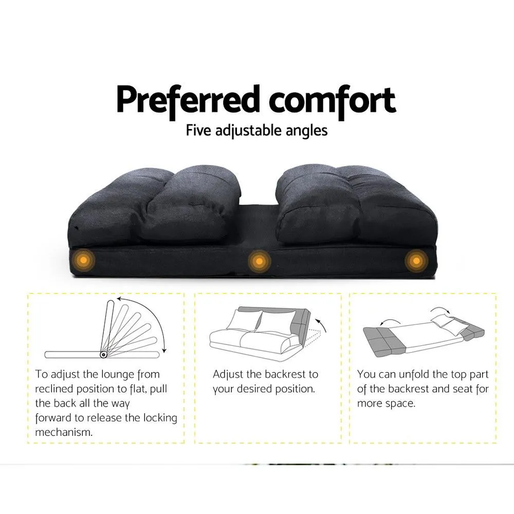 Folding Lounge Sofa Bed Floor Recliner