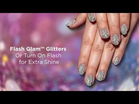 Gelish Soak-Off Gel Polish Flash Glam Collection Time To Sparkle