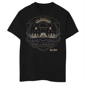 Harry Potter: Book of Monsters T-shirt for boys 8-20 years old Harry Potter