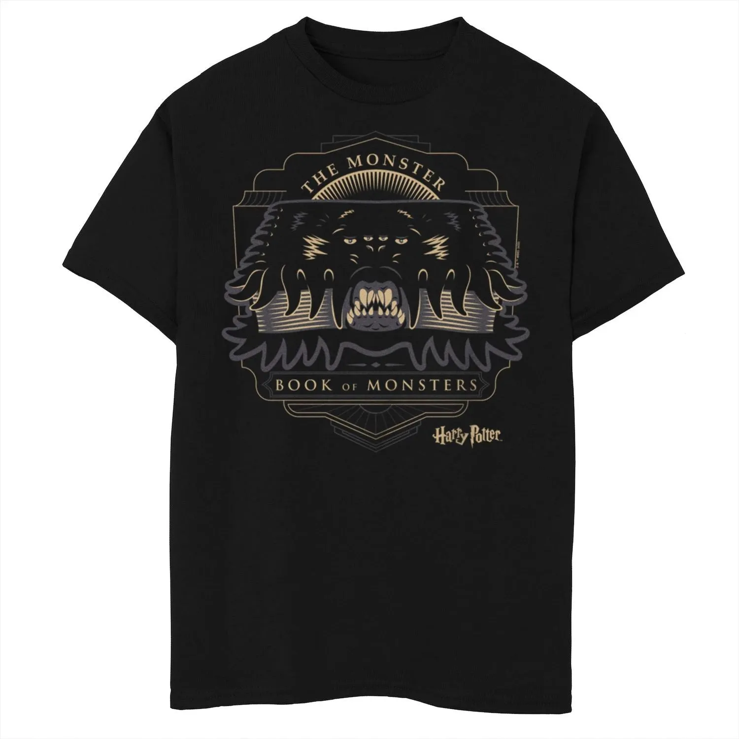 Harry Potter: Book of Monsters T-shirt for boys 8-20 years old Harry Potter