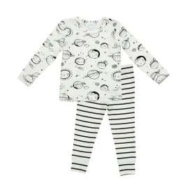 Huggable Planets Lounge Wear Set Size 2T