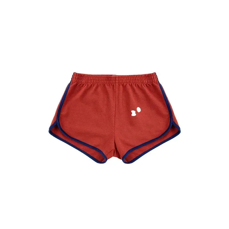 In stock! 2024 Summer INS Boys and Girls European American Style Cute Cartoon Denim Shorts Boys' Sports Pants Children's Pants