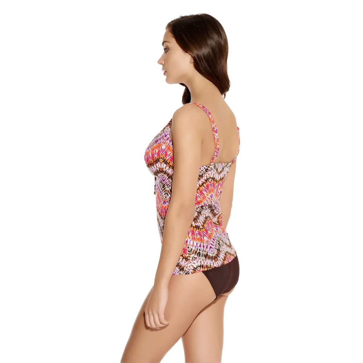 Inferno Amber Plunge Tankini Top - Freya Swim