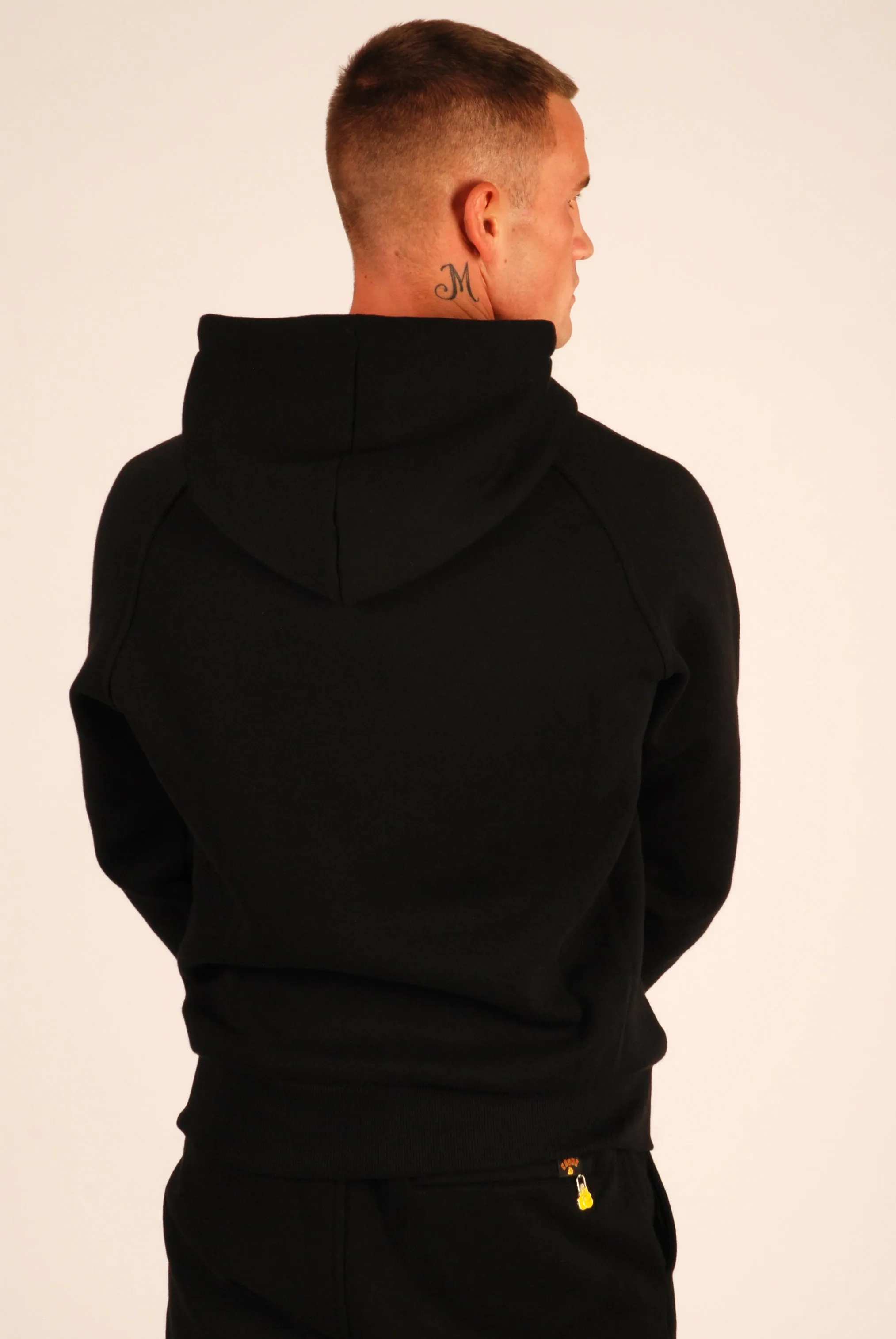 KRONK Gloves Zip Hoodie Regular Fit Black