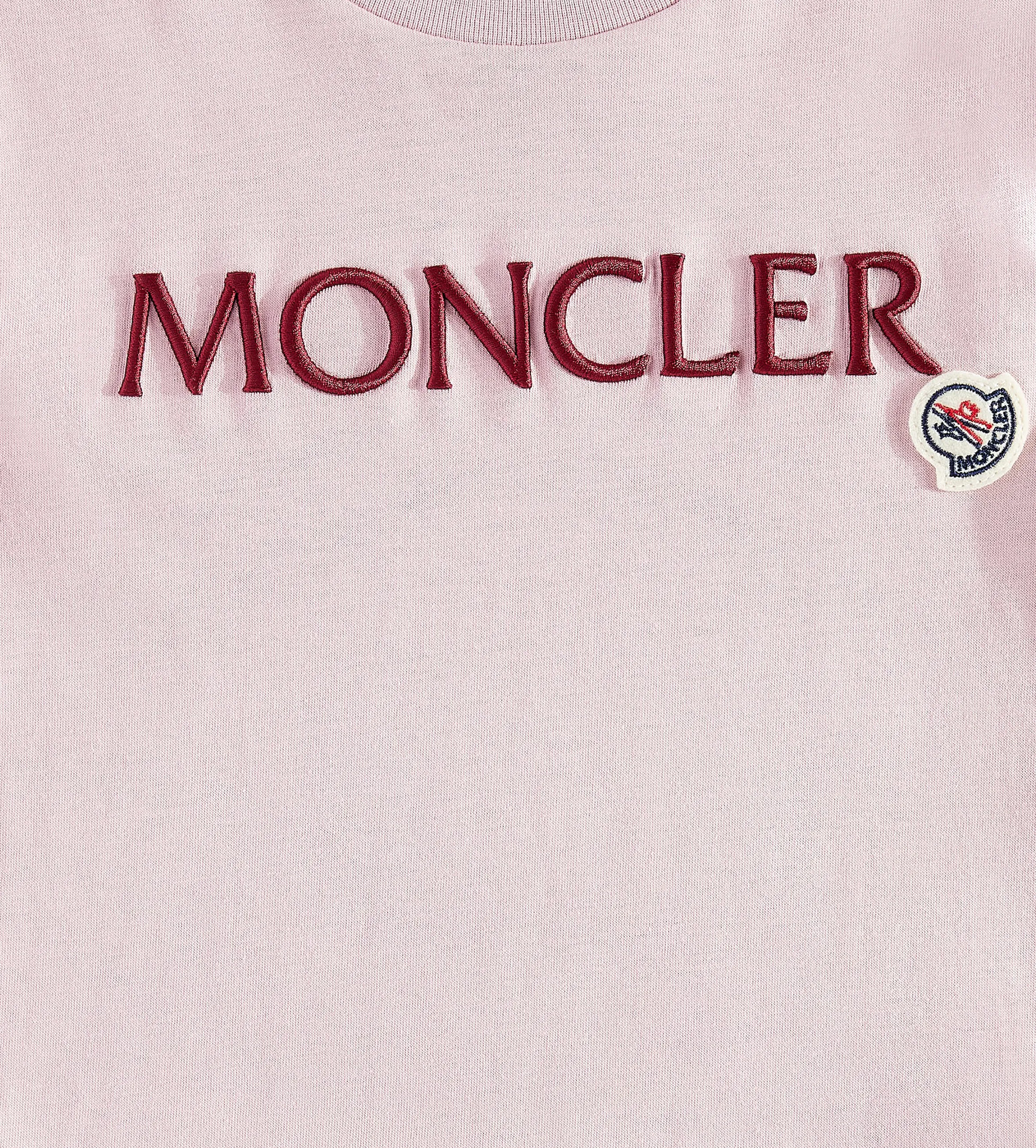 Logo Print T-shirt Pink