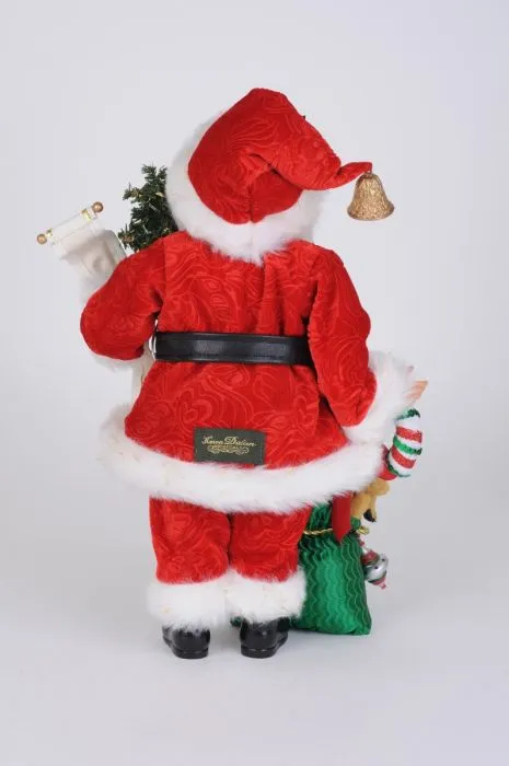 Lt. Candy Cane Gift Bag Santa