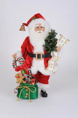 Lt. Candy Cane Gift Bag Santa