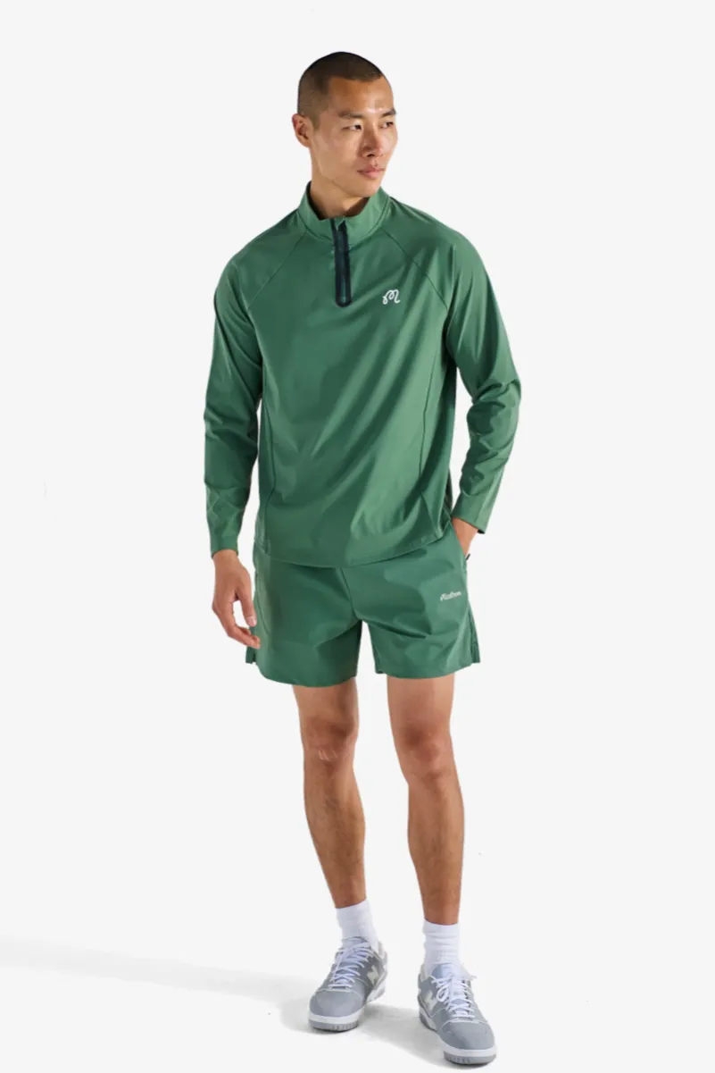 Malbon Performance Raglan Quarter Zip