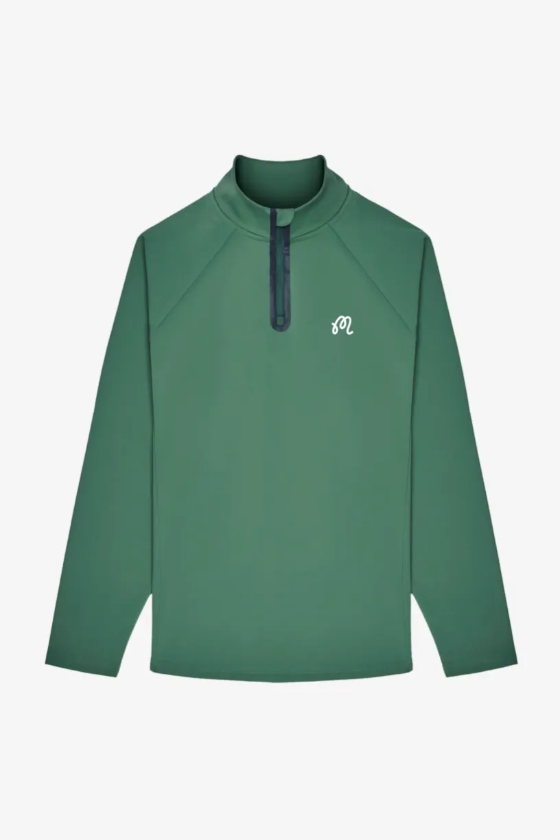 Malbon Performance Raglan Quarter Zip