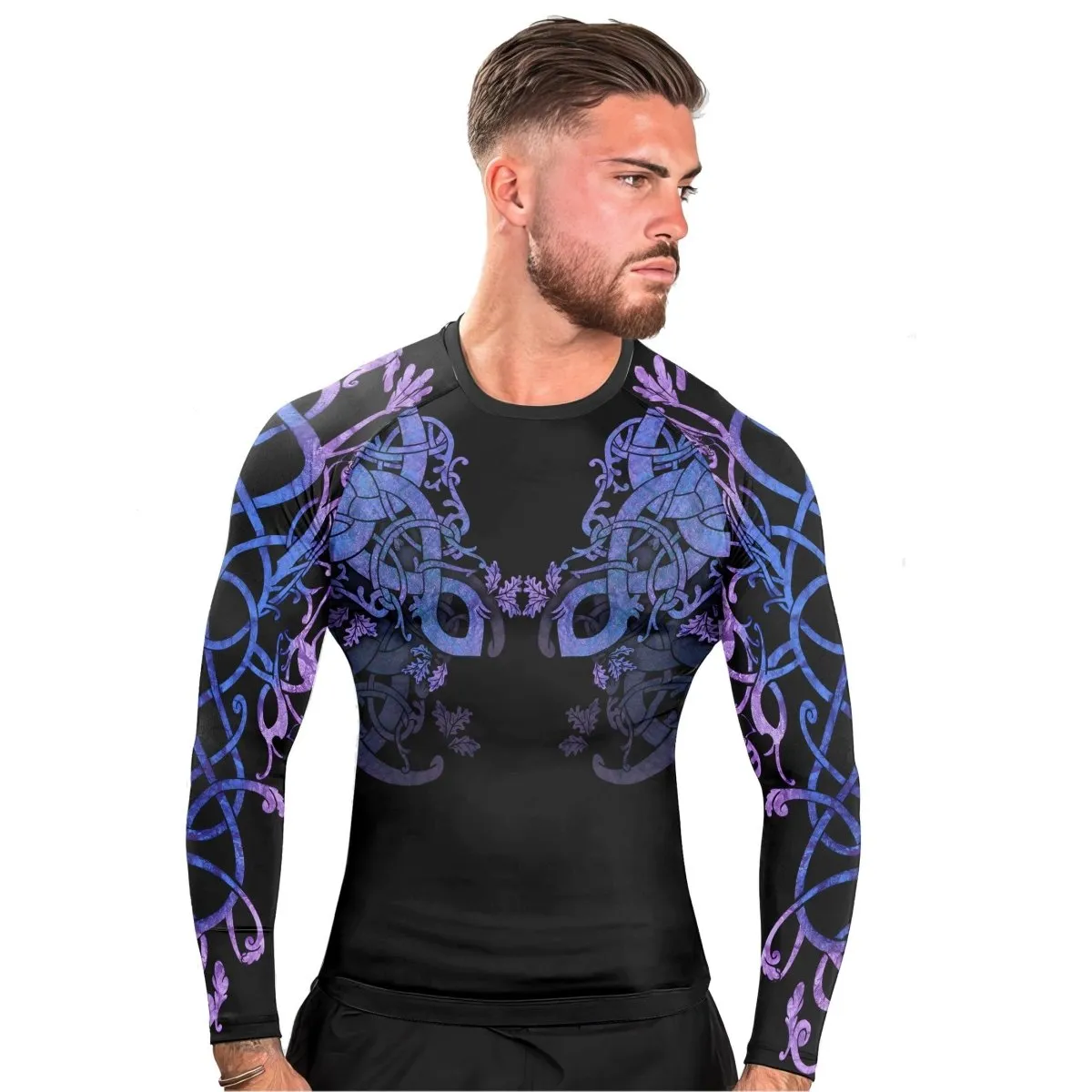 Norns & Nature Men's Long Sleeve Rash Guard