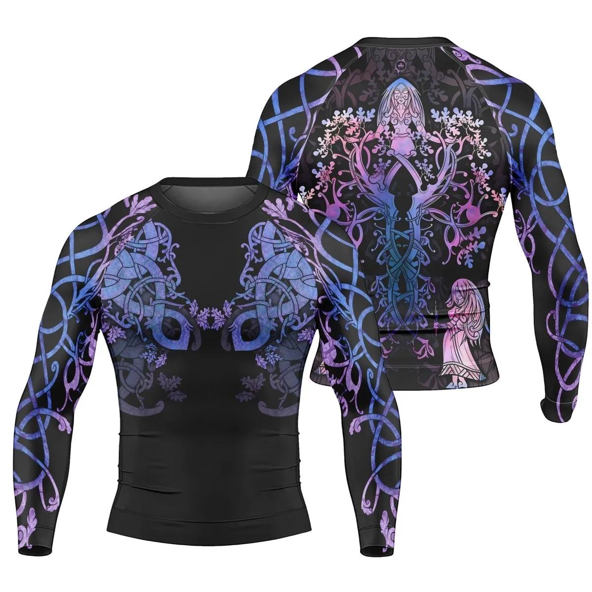 Norns & Nature Men's Long Sleeve Rash Guard