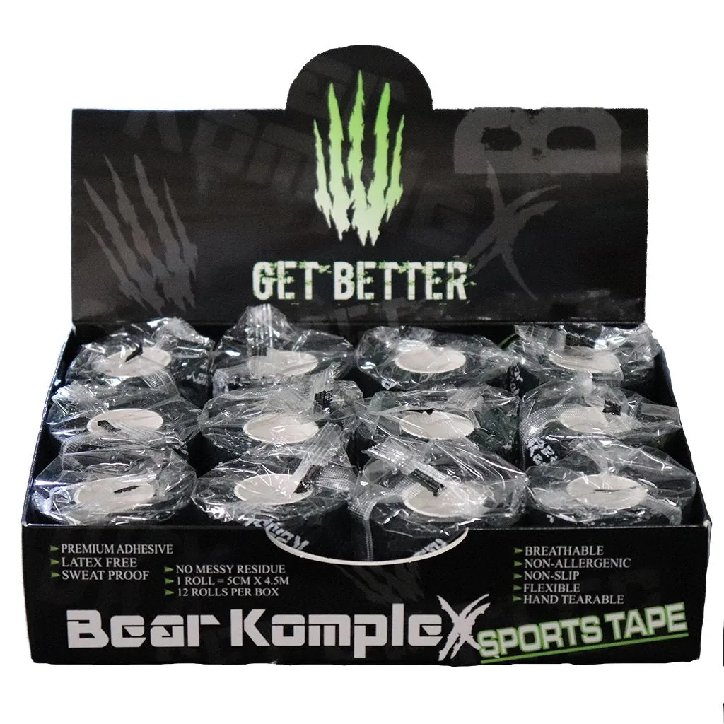 Sports Tape - Bear KompleX - '5cm' - Sort